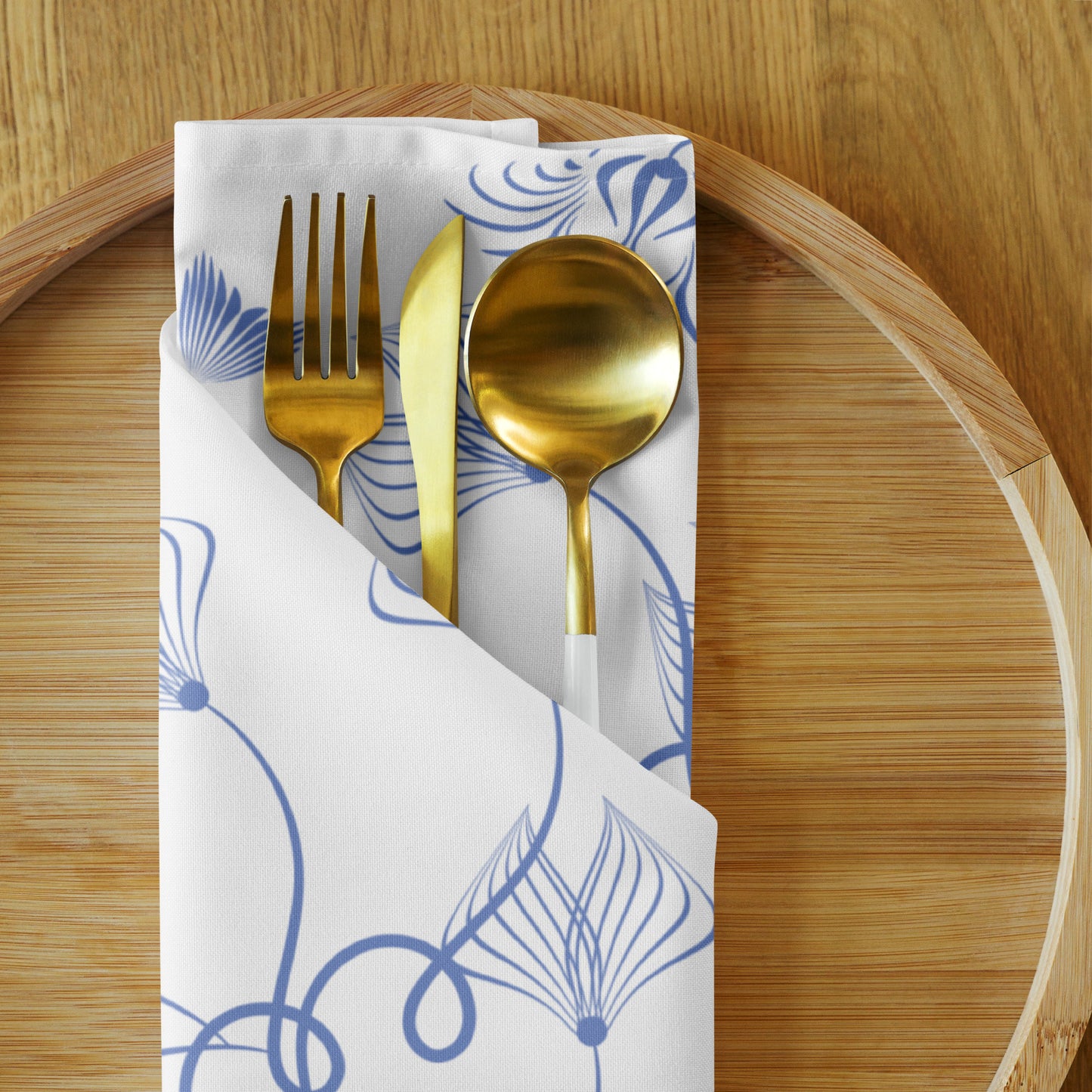 Cloth napkin set Kukloso Abstractical No 19 - Free Shipping