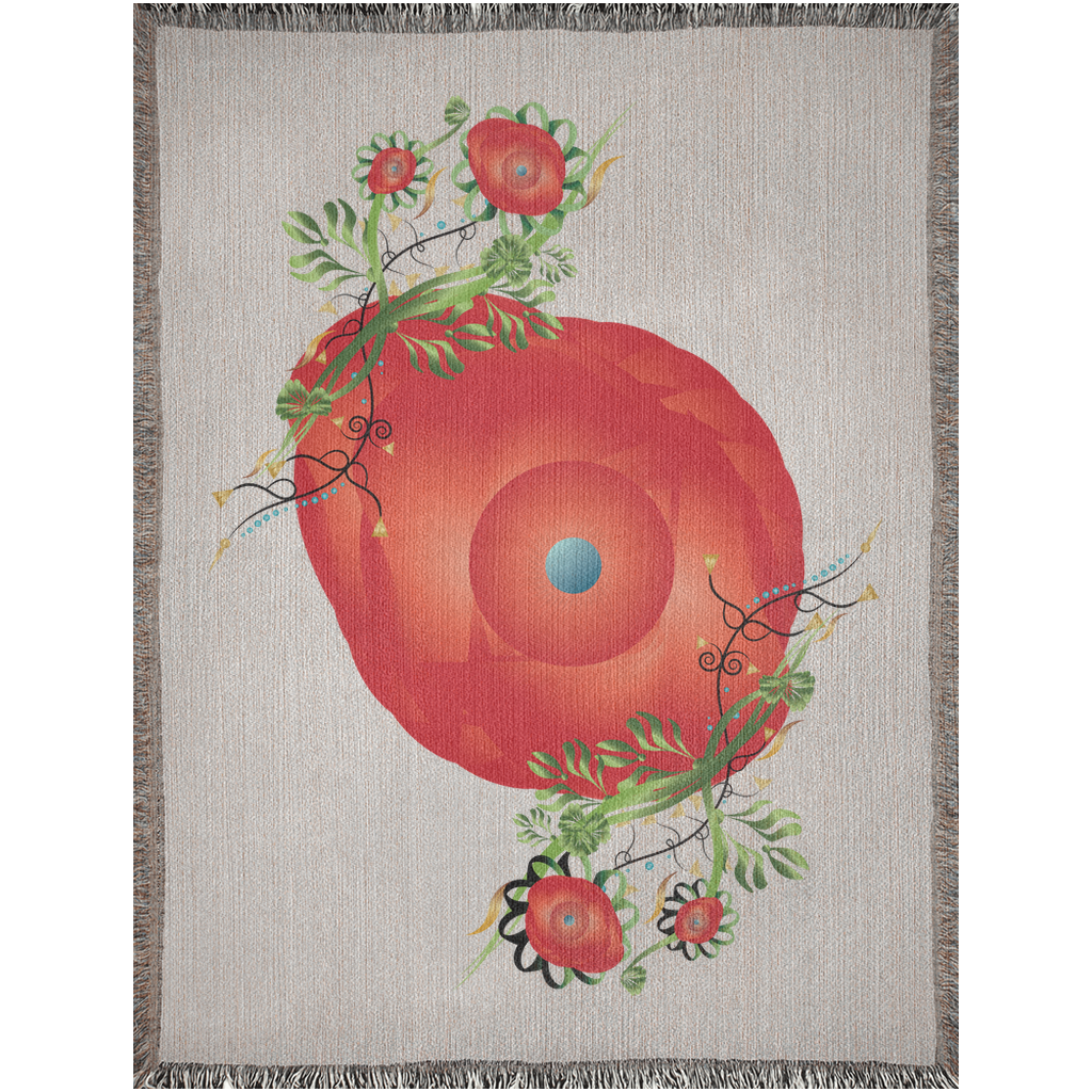 Woven Blankets Kukloso Circulosity No 3407 - Free Shipping