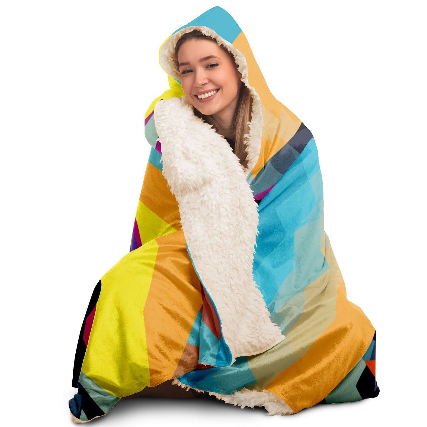 Hooded Blanket - AOP Kukloso German Sheperd Adult No 2 - Free Shipping