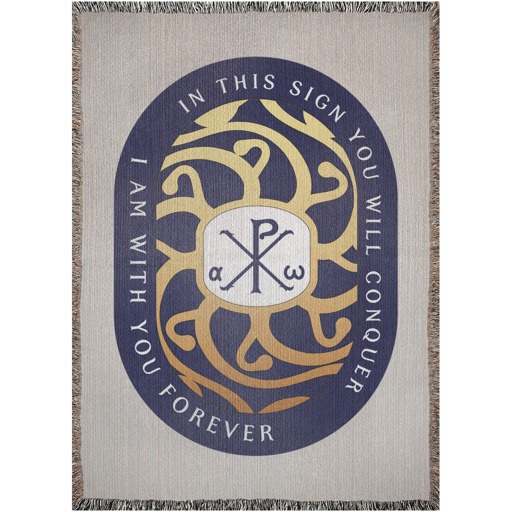 Woven Blankets Kukloso 'PX Christogram No 2' - Free Shipping