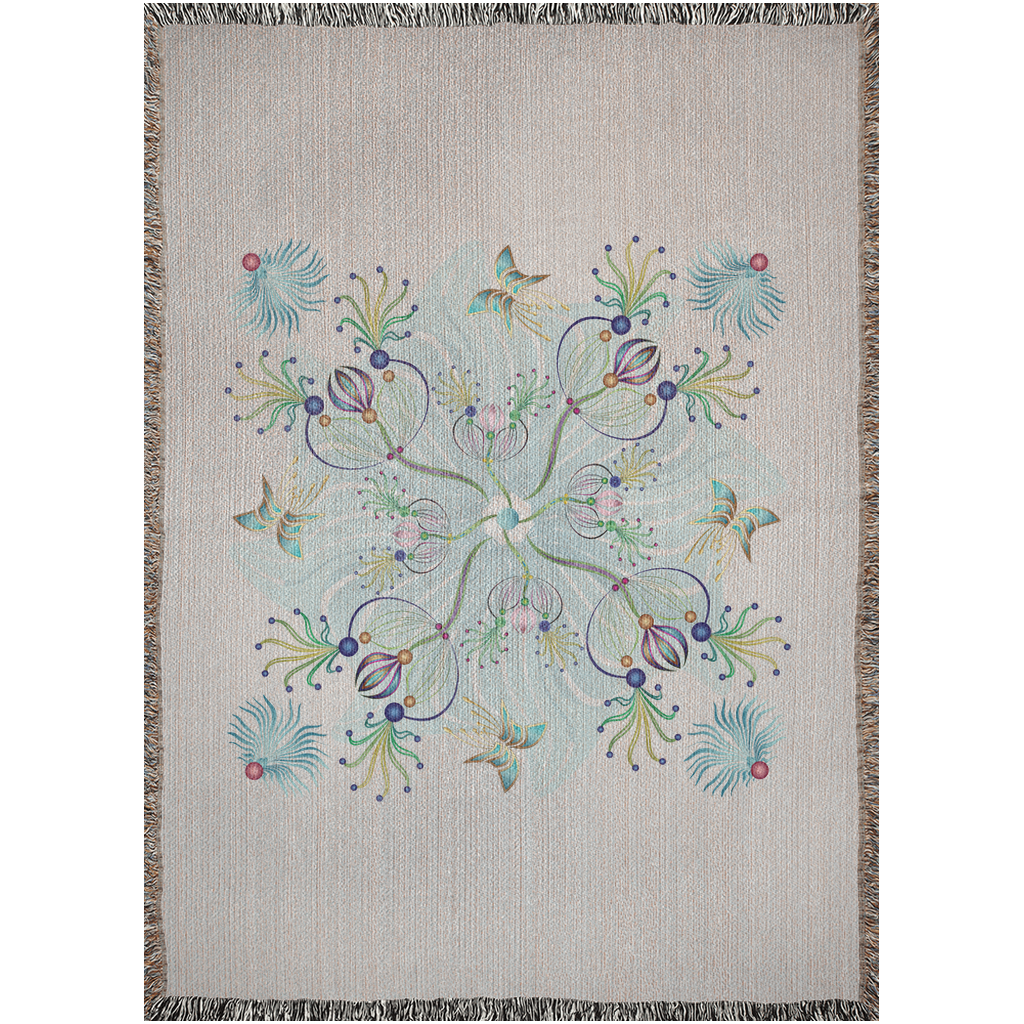 Woven Blankets Kukloso Mandala Kuklos No 4402 - Free Shipping
