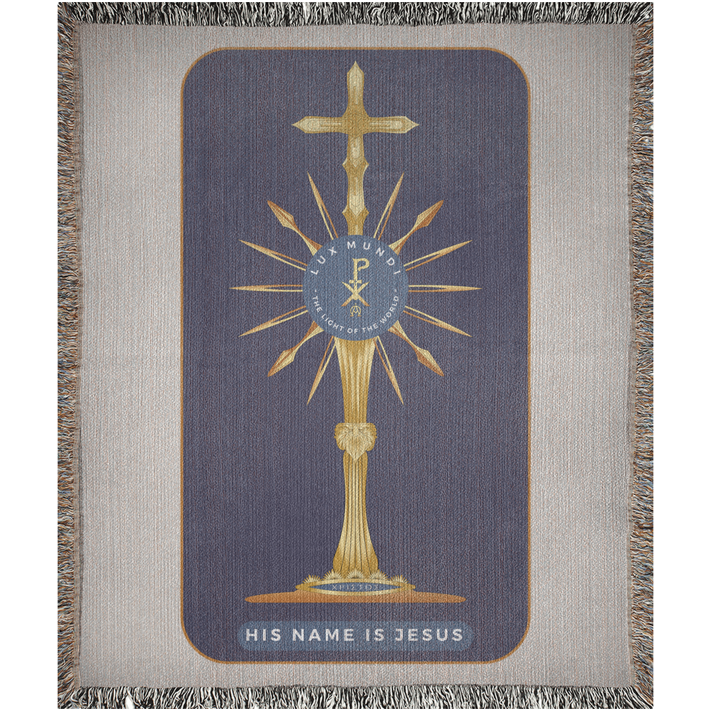 Woven Blankets Kukloso 'Lux Mundi' Golden Monstrance - Free Shipping