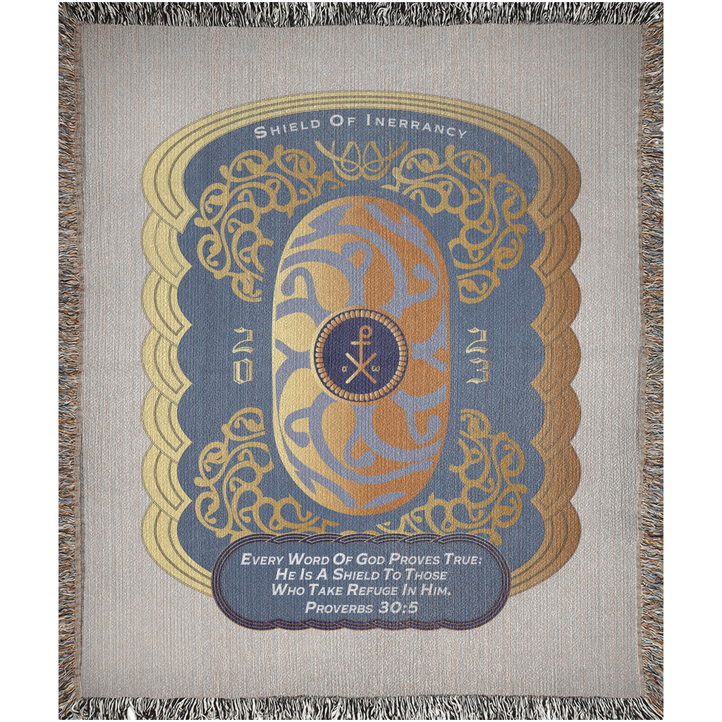 Woven Blankets Kukloso 'Shield of Inerrancy' - Free Shipping