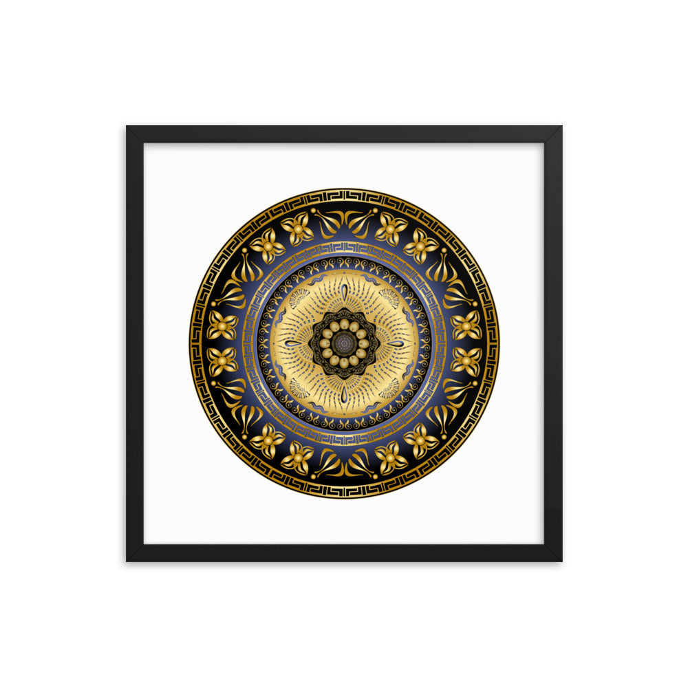 Framed poster Mandala Circularium No 2515 Free Shipping