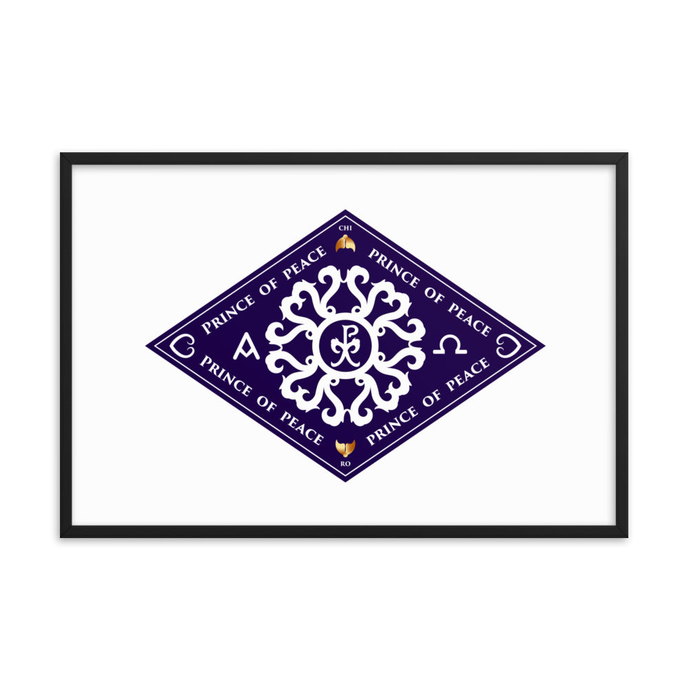 Framed poster 'Prince of Peace' - Free Shipping