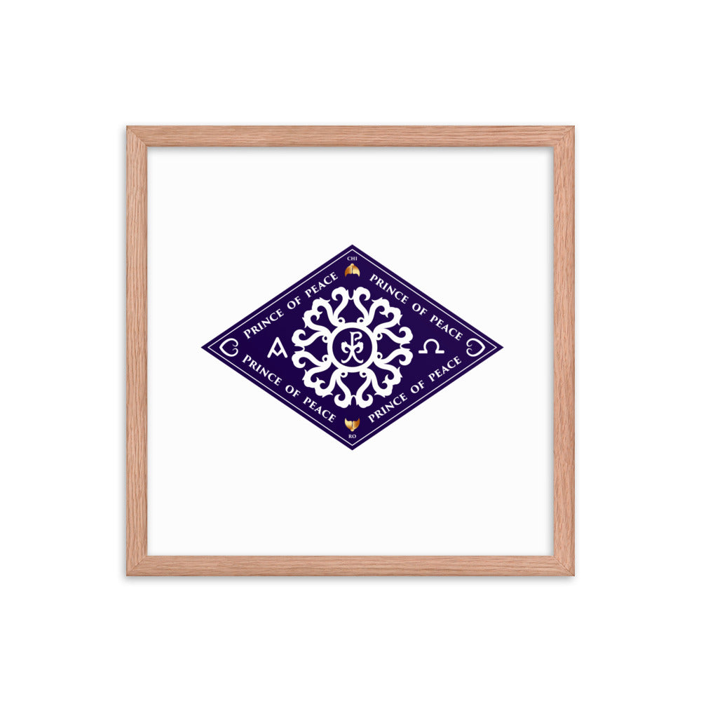 Framed poster 'Prince of Peace' - Free Shipping