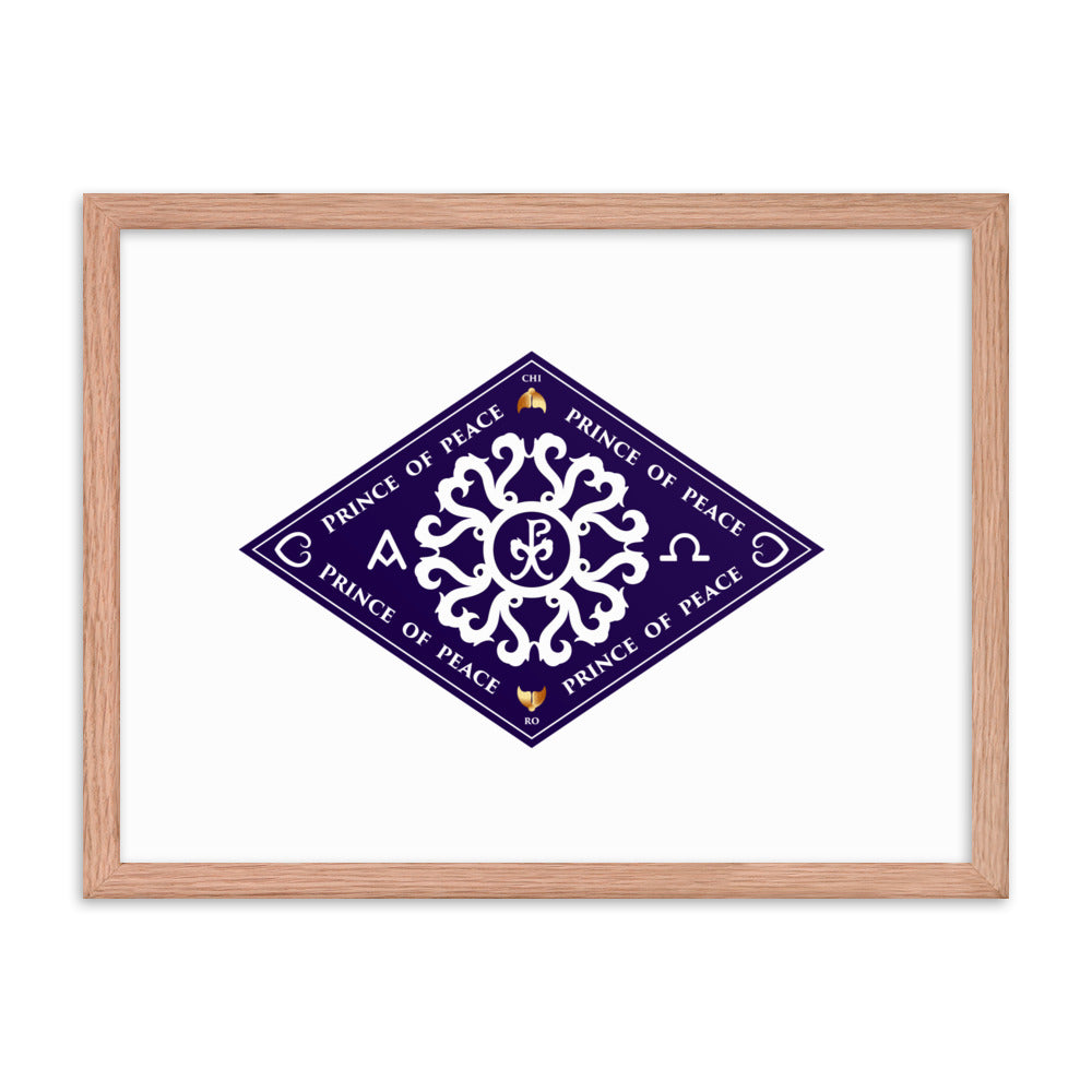 Framed poster 'Prince of Peace' - Free Shipping