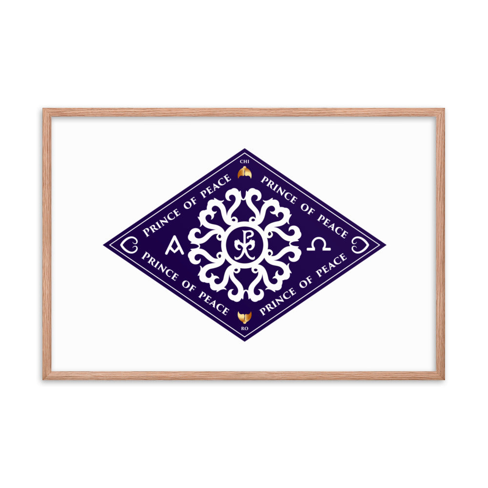 Framed poster 'Prince of Peace' - Free Shipping