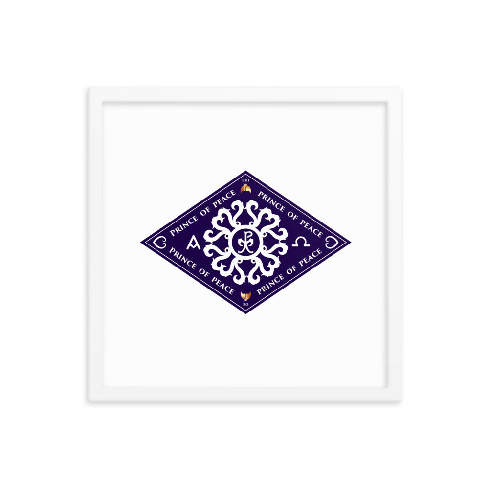 Framed poster 'Prince of Peace' - Free Shipping