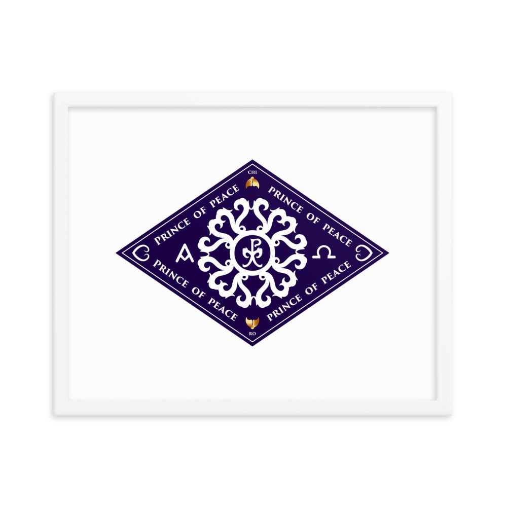 Framed poster 'Prince of Peace' - Free Shipping