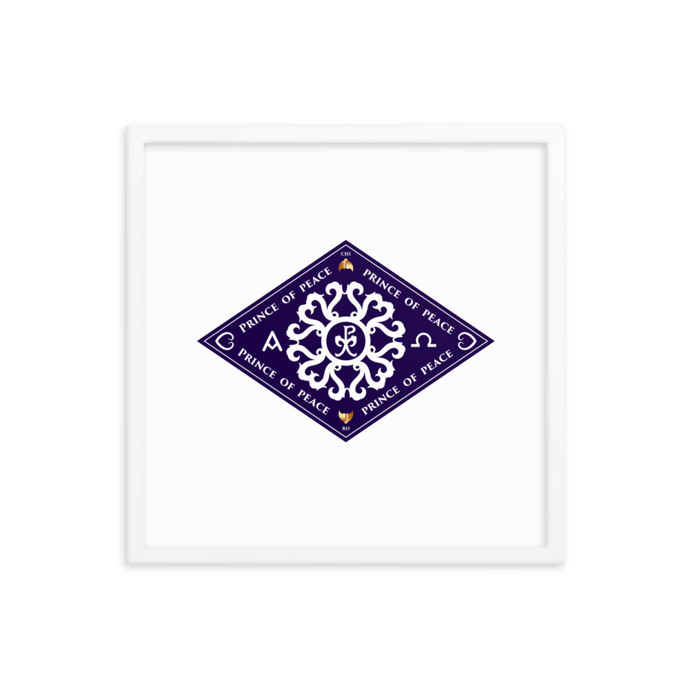 Framed poster 'Prince of Peace' - Free Shipping