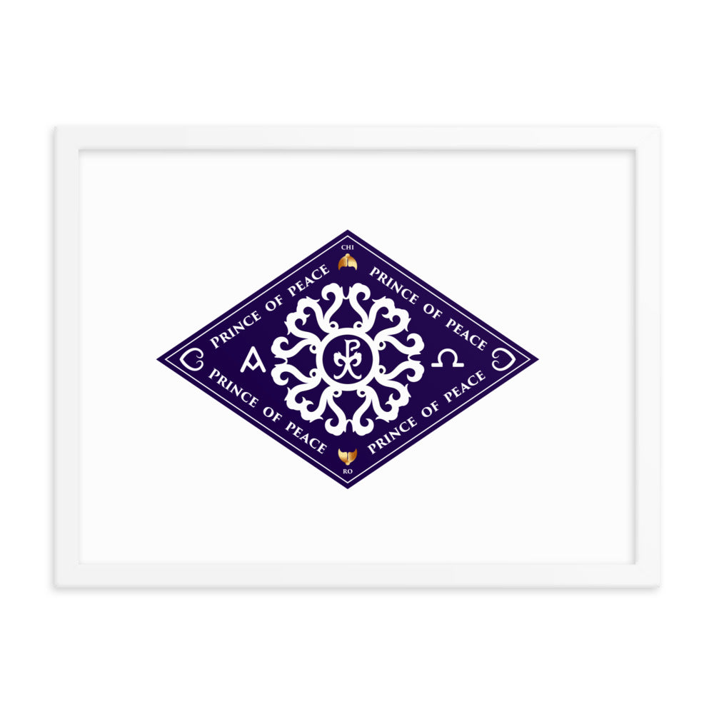 Framed poster 'Prince of Peace' - Free Shipping