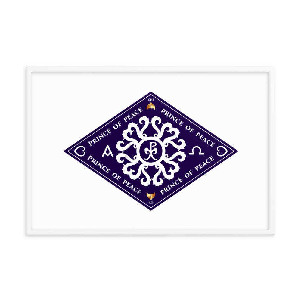 Framed poster 'Prince of Peace' - Free Shipping