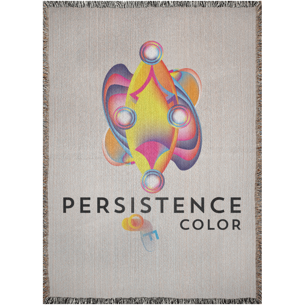 Woven Blankets Kukloso Circumplexical No 4094 'Persistence of Color' - Free Shipping