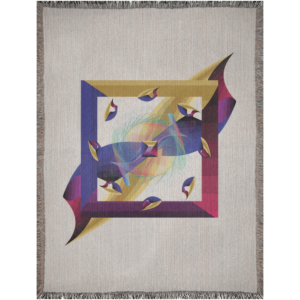 Woven Blankets Kukloso Mandala Kuklos No 4368 - Free Shipping