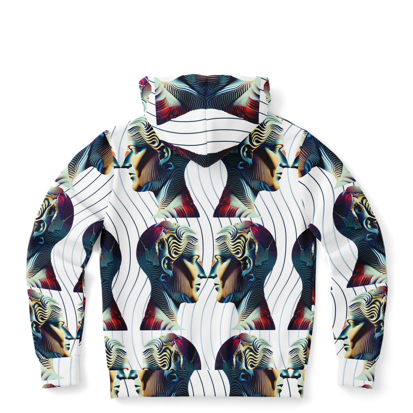 Fashion Zip-Up Hoodie - AOP Kukloso Ancients series No 6 - Free Shipping