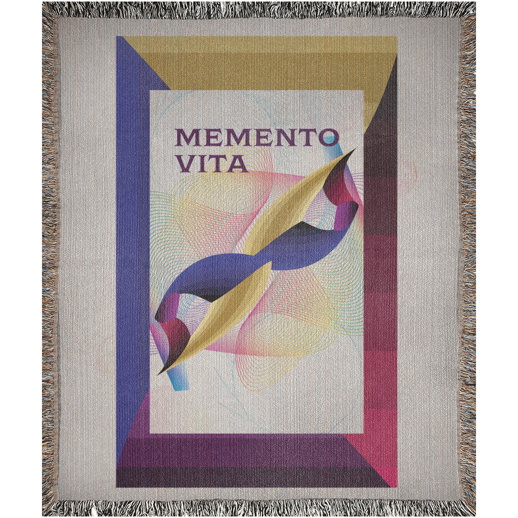 Woven Blankets Kukloso Kuklos No 4430 'Memento Vita' - Free Shipping