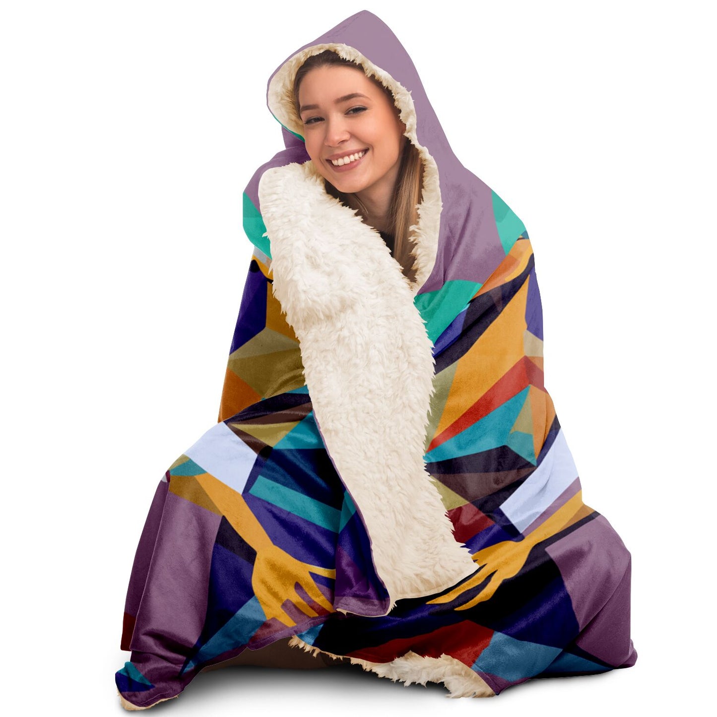 Hooded Blanket - AOP Kukloso The Decision Makers No 2 - Free Shipping