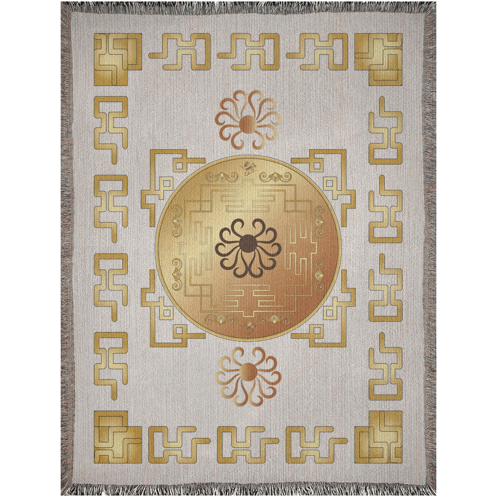 Woven Blankets Kukloso Circumplexical No 4049 - Free Shipping