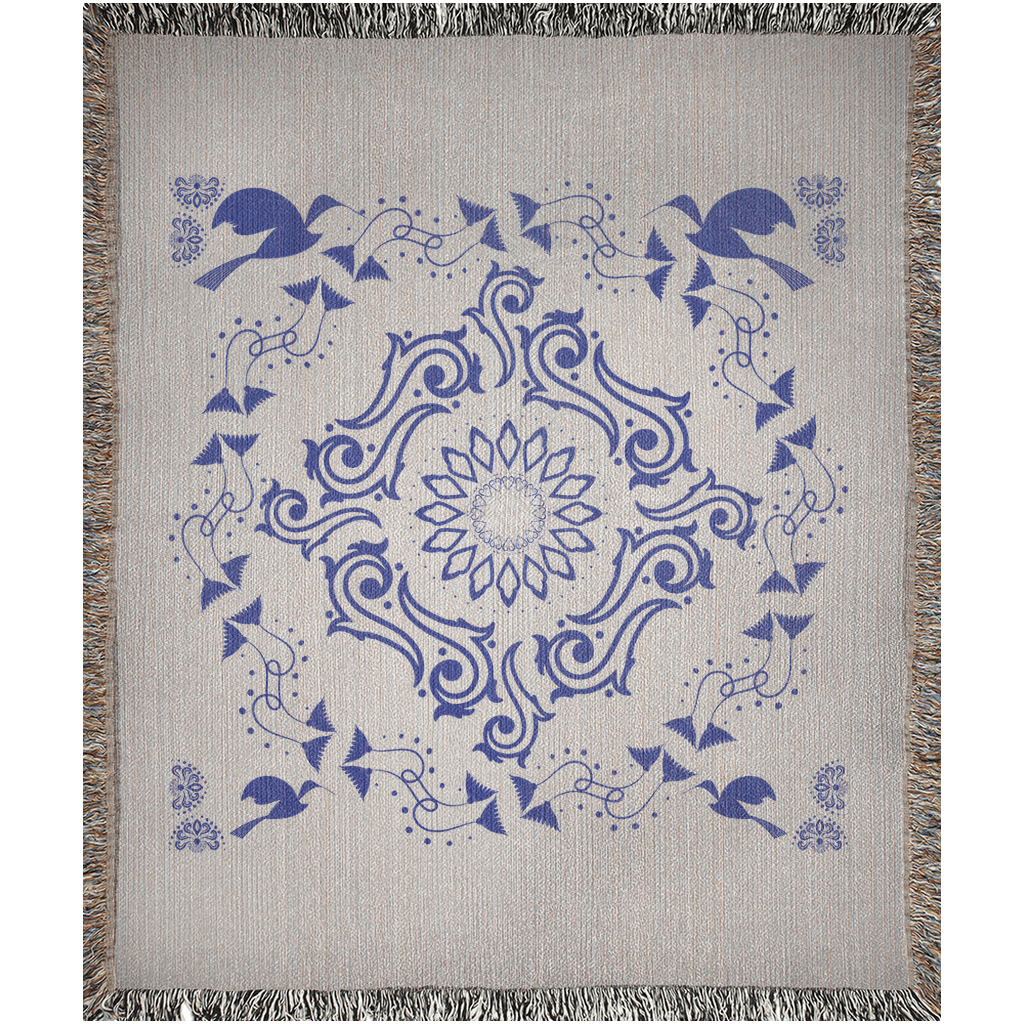 Woven Blankets Kukloso Mandala Kuklos No 4369 - Free Shipping