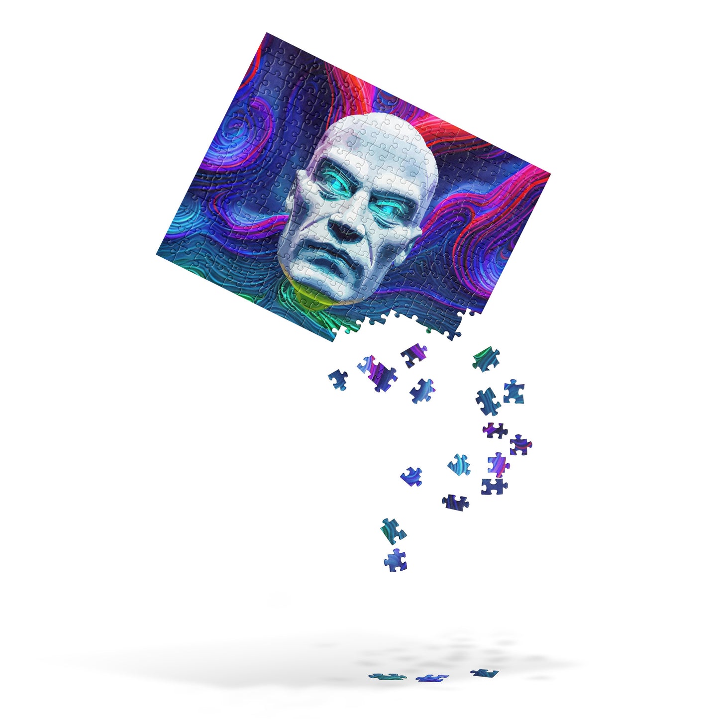 Jigsaw puzzle Kukloso Space Face No 7 - Free Shipping