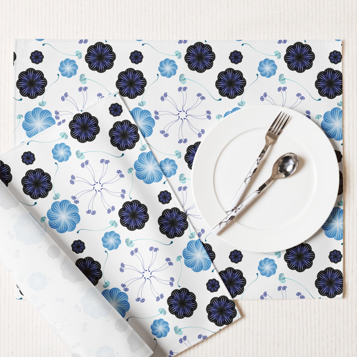 Placemat Set Kukloso Abstractical Pattern No 272 - Free Shipping