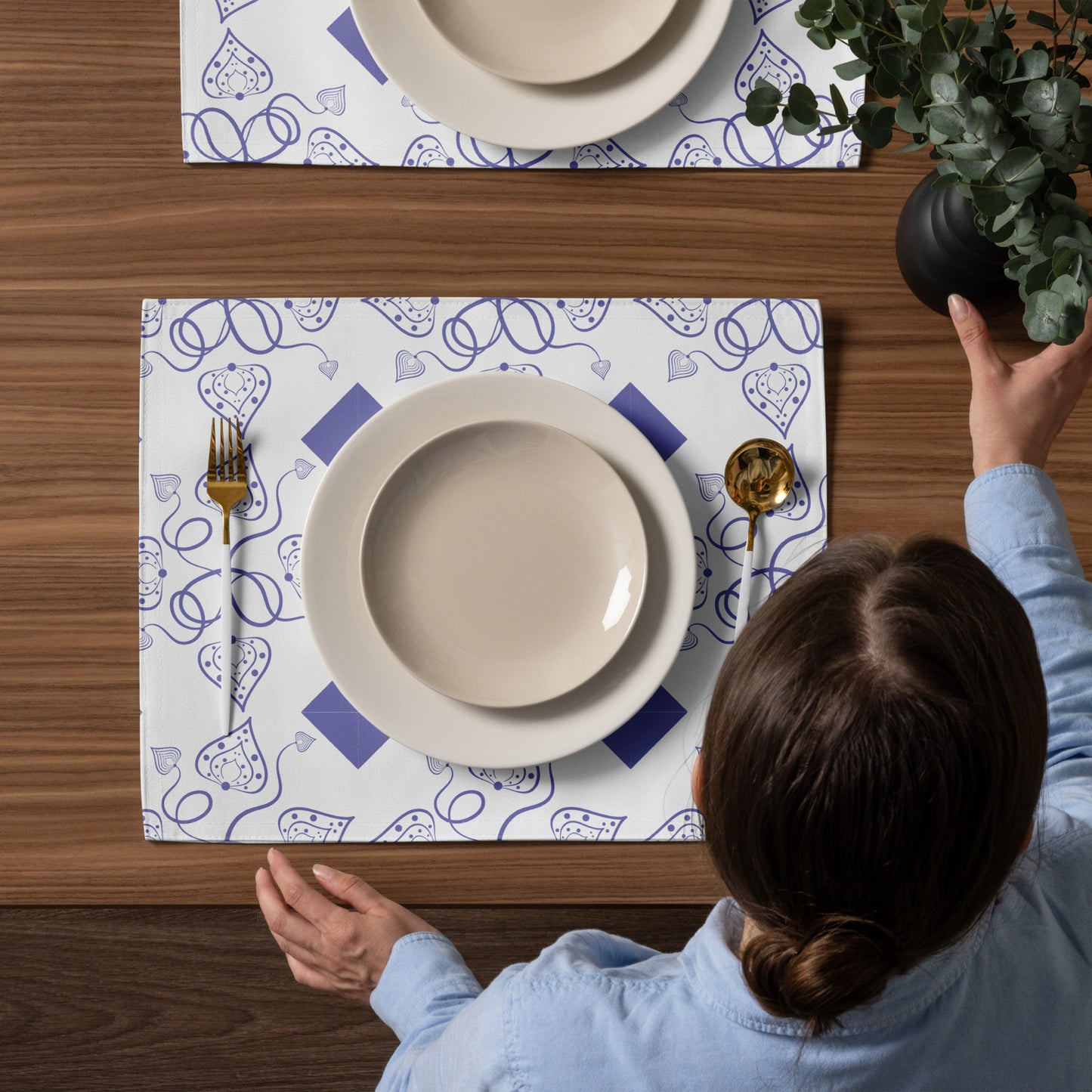 Placemat Set Kukloso Abstractical No 25 - Free Shipping