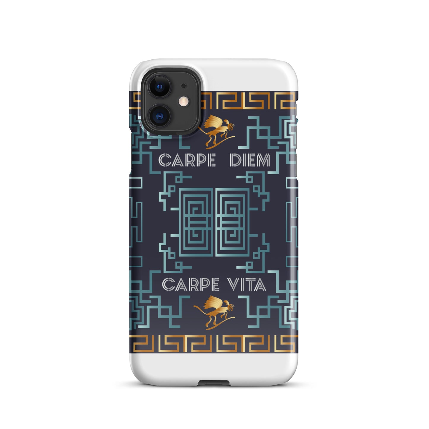 Snap case for iPhone® Kukloso Kuklos 'Carpe Diem' No 4383 - Free Shipping
