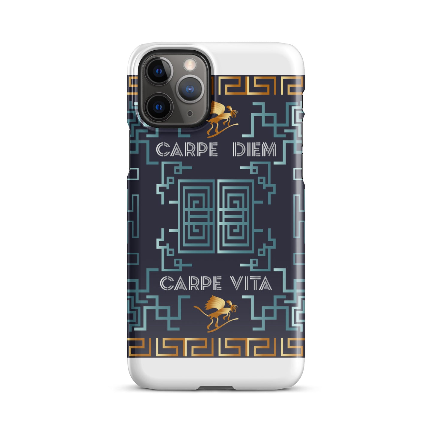 Snap case for iPhone® Kukloso Kuklos 'Carpe Diem' No 4383 - Free Shipping