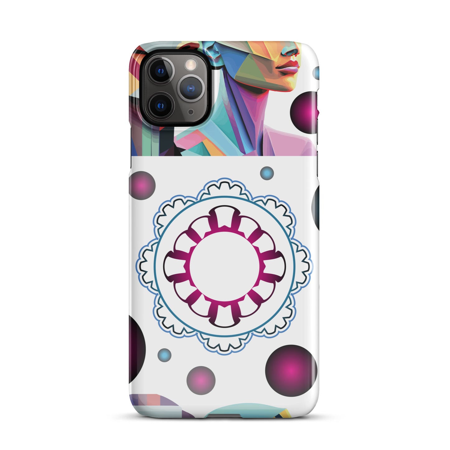 Snap case for iPhone® Kukloso Cubist Couple No 1 - Free Shipping