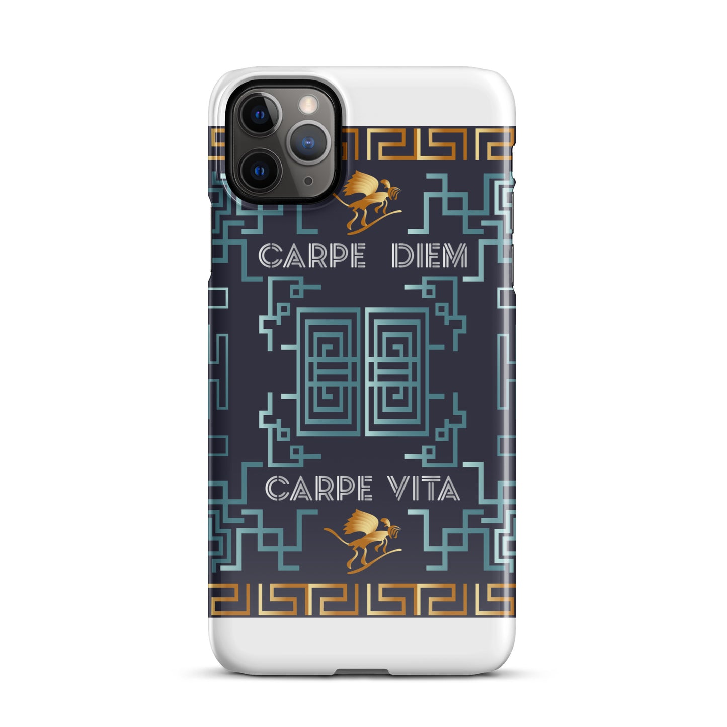 Snap case for iPhone® Kukloso Kuklos 'Carpe Diem' No 4383 - Free Shipping