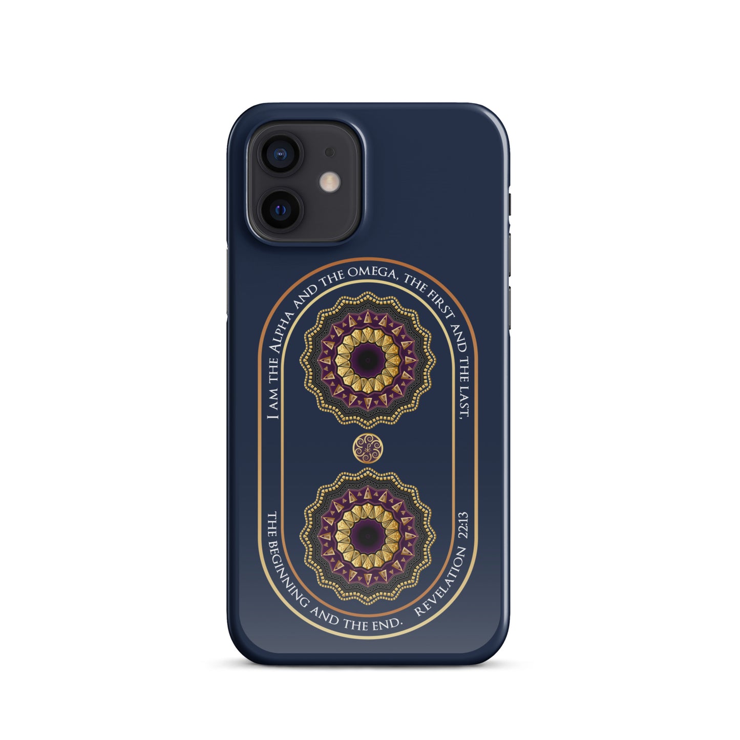 Snap case for iPhone® Kukloso Revelation 22:13 - Free Shipping