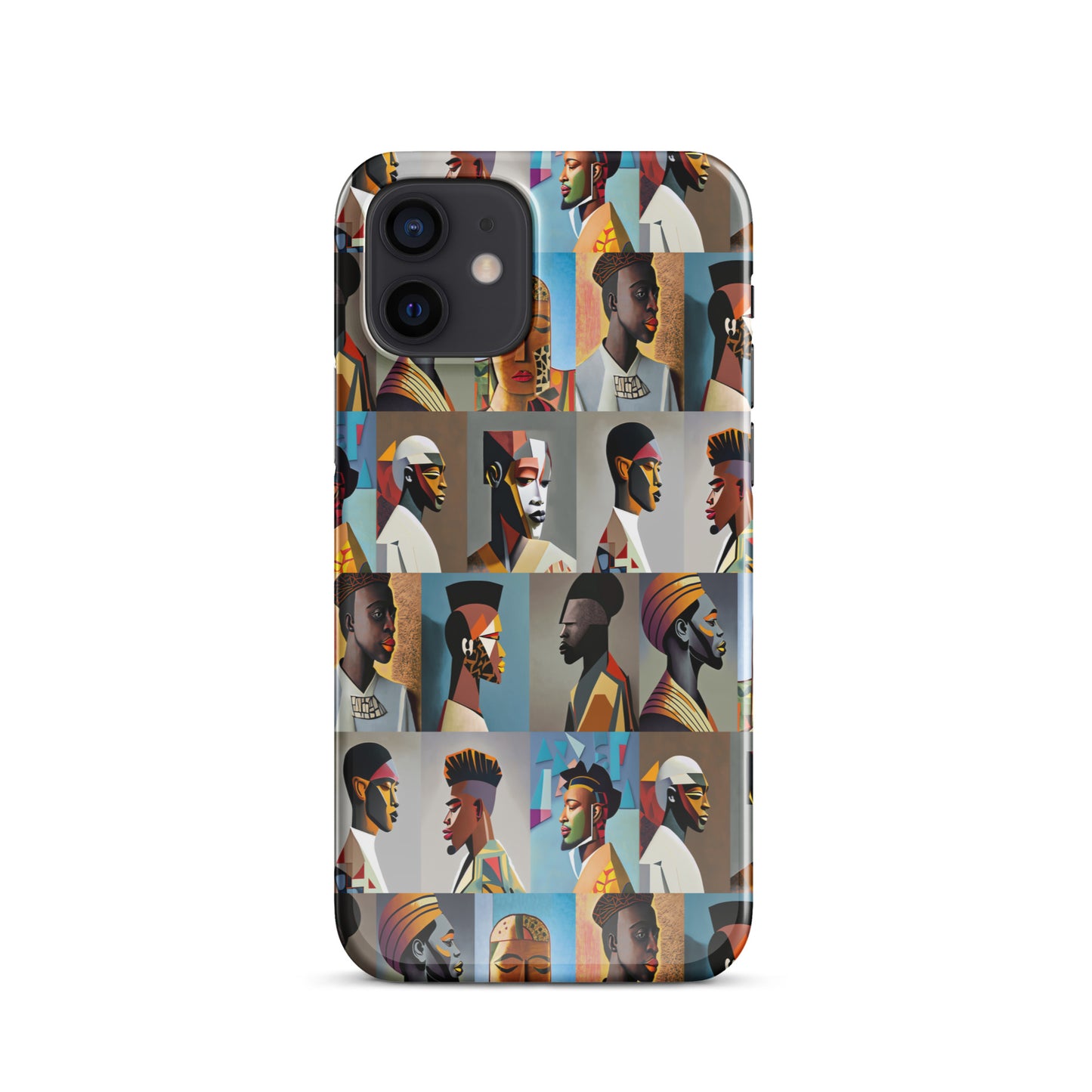 Snap case for iPhone®  Kukloso Cubist Faces No 23 - Free Shippin
