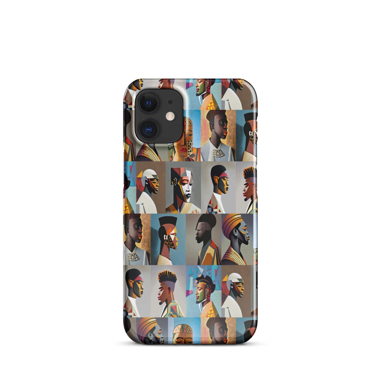 Snap case for iPhone®  Kukloso Cubist Faces No 23 - Free Shippin