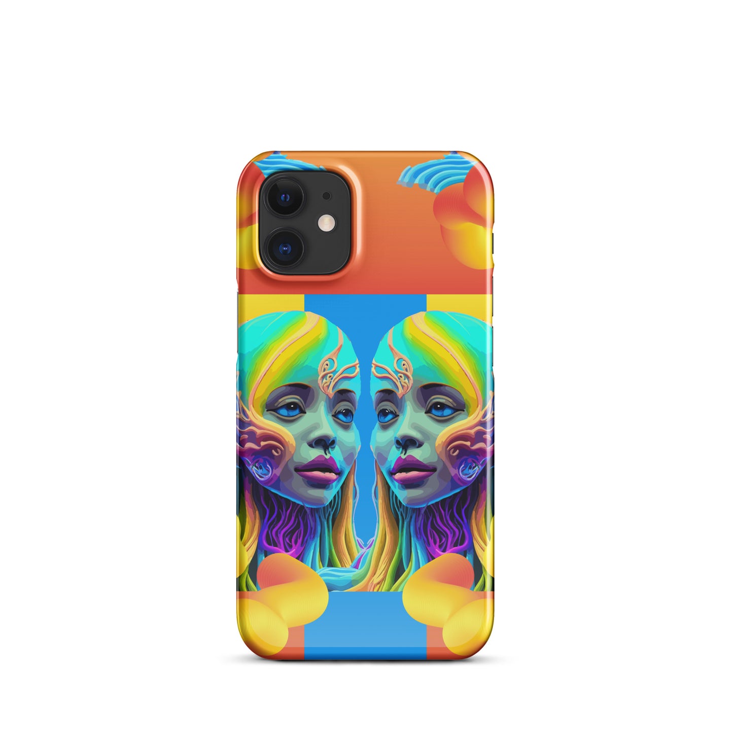Snap case for iPhone® Kukloso Space Faces No 17 - Free Shipping - Free Shipping