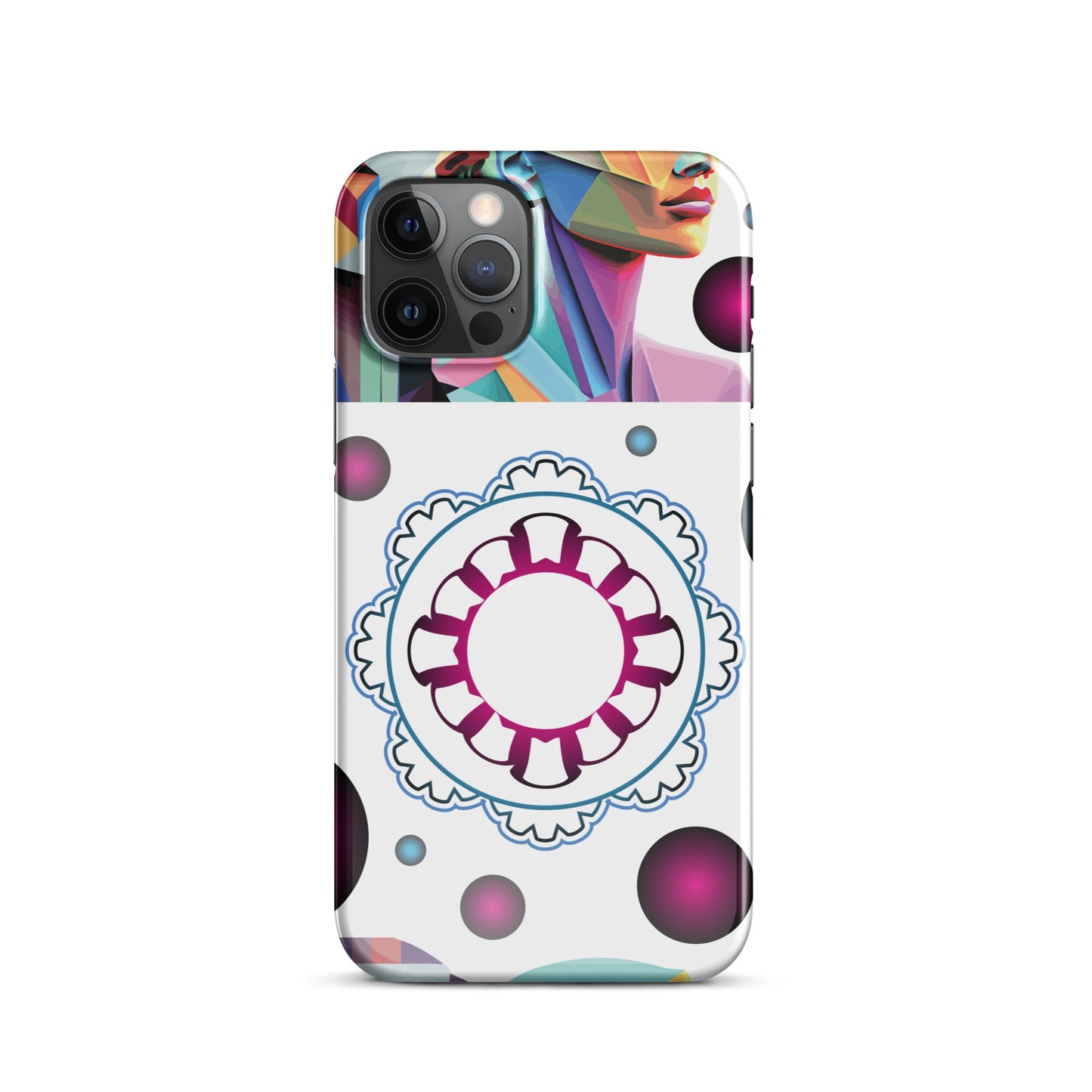 Snap case for iPhone® Kukloso Cubist Couple No 1 - Free Shipping