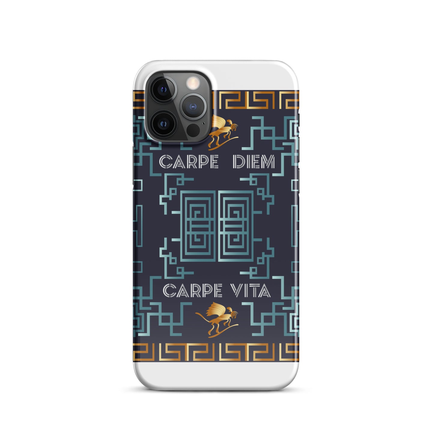 Snap case for iPhone® Kukloso Kuklos 'Carpe Diem' No 4383 - Free Shipping