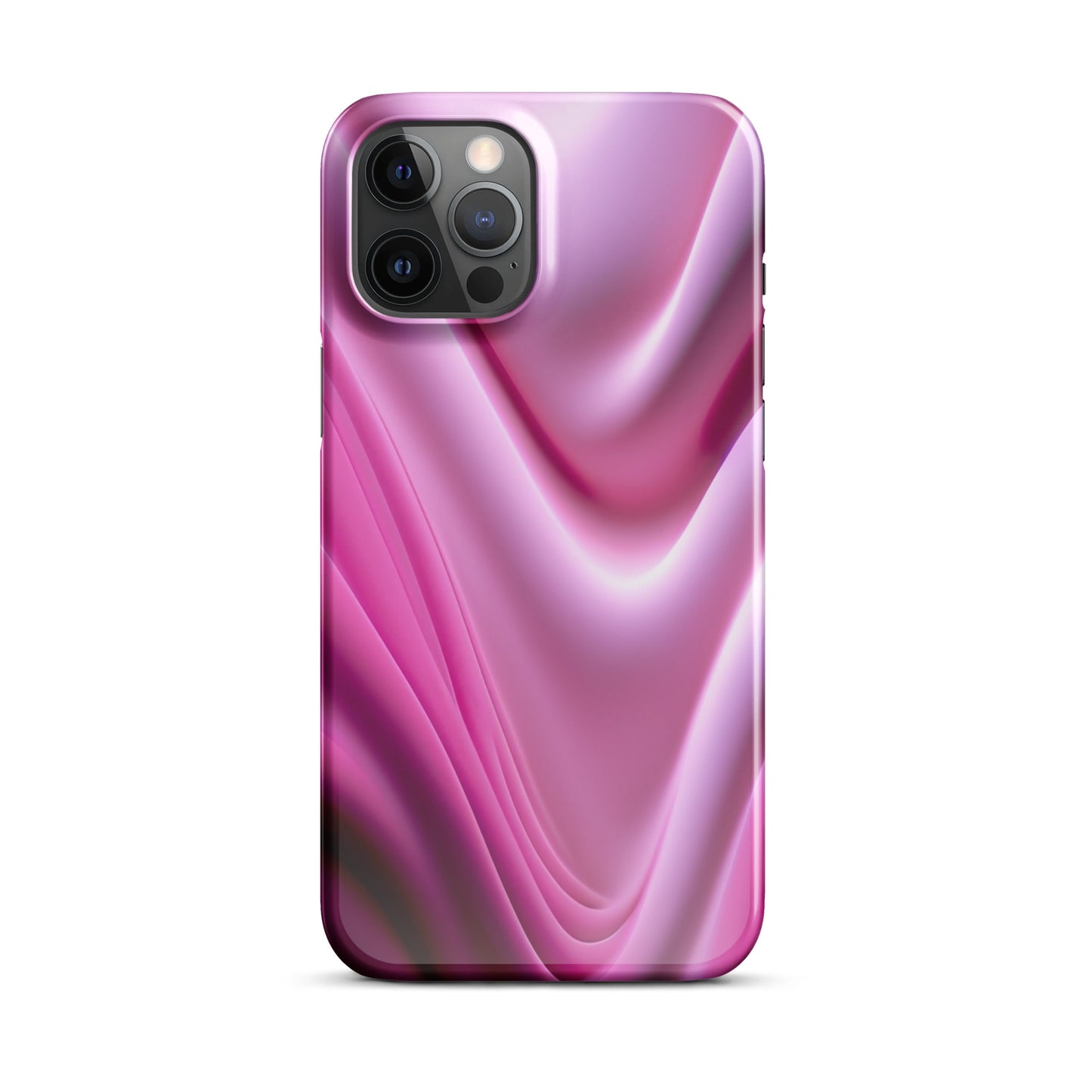 Snap case for iPhone® Kukloso Color Waves Pink No 19 - Free Shipping