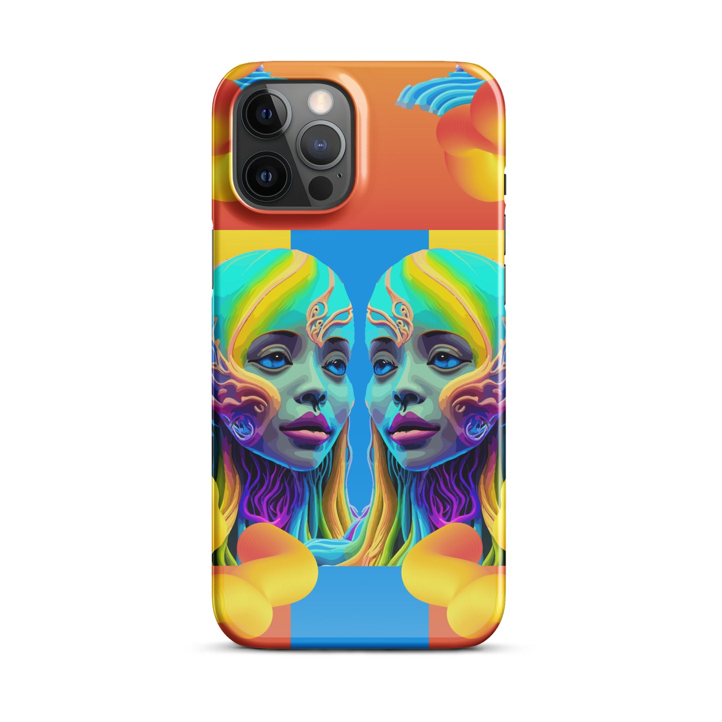 Snap case for iPhone® Kukloso Space Faces No 17 - Free Shipping - Free Shipping