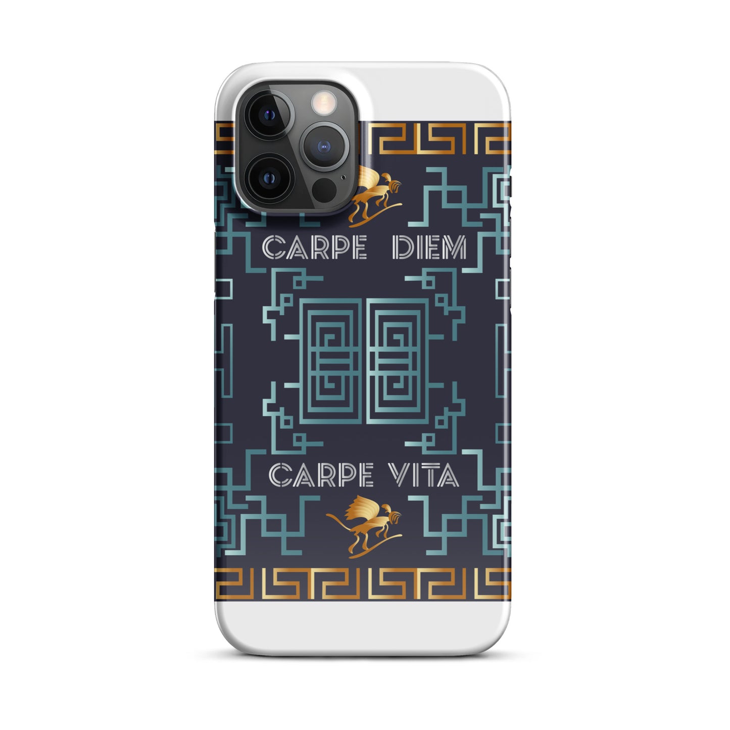 Snap case for iPhone® Kukloso Kuklos 'Carpe Diem' No 4383 - Free Shipping