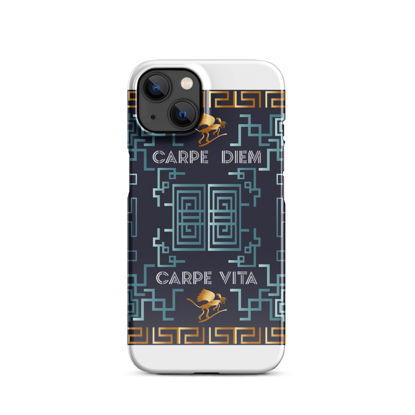 Snap case for iPhone® Kukloso Kuklos 'Carpe Diem' No 4383 - Free Shipping