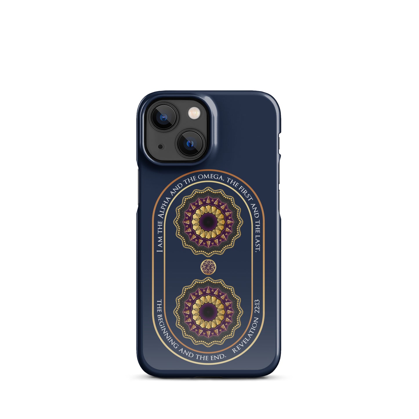 Snap case for iPhone® Kukloso Revelation 22:13 - Free Shipping
