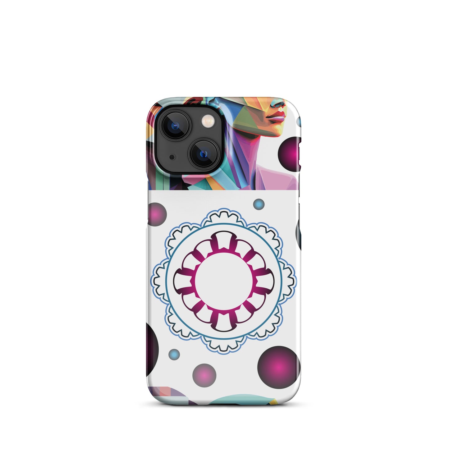 Snap case for iPhone® Kukloso Cubist Couple No 1 - Free Shipping