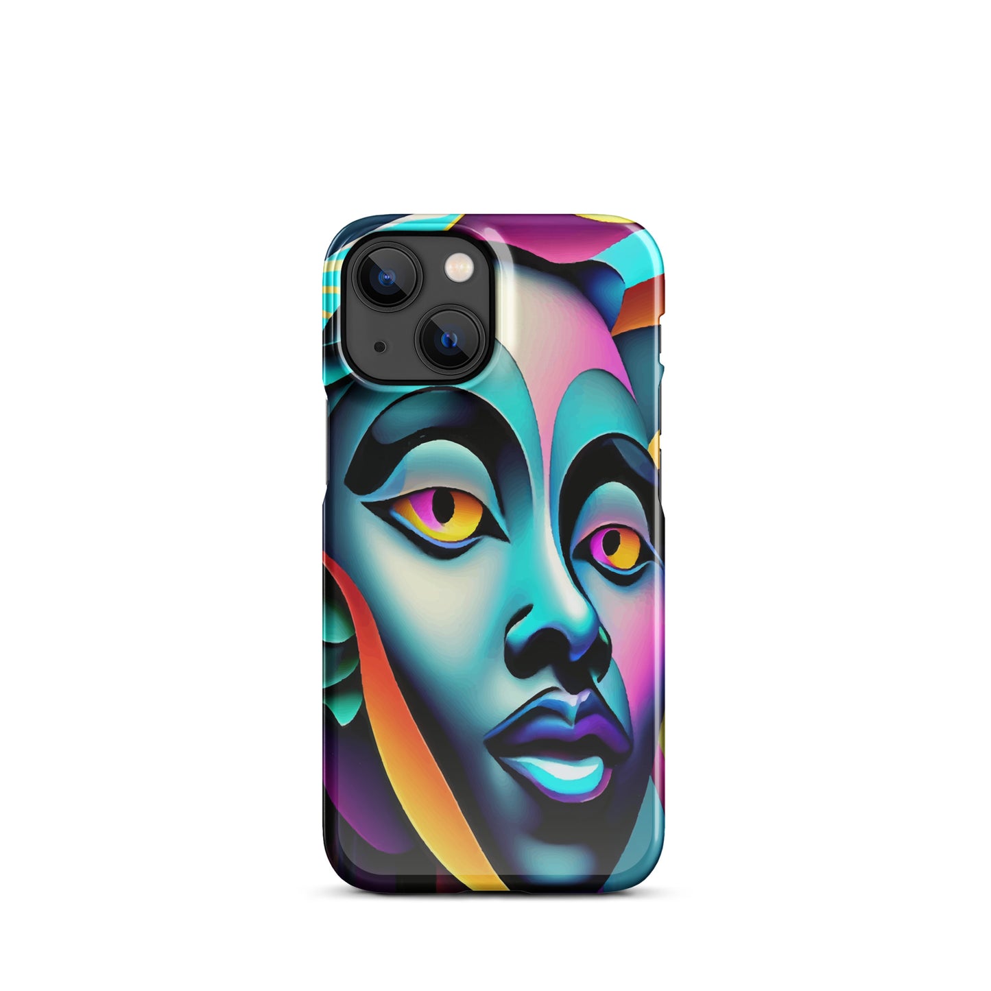 Snap case for iPhone® Kukloso Cubist Faces No 2 - Free Shipping