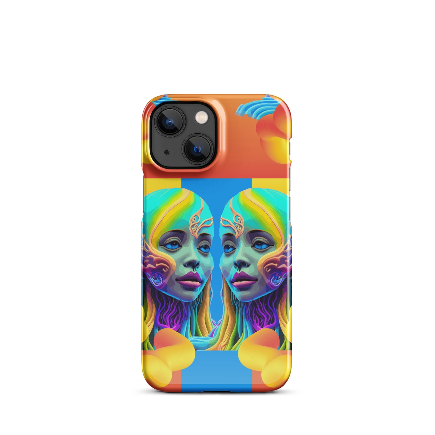 Snap case for iPhone® Kukloso Space Faces No 17 - Free Shipping - Free Shipping
