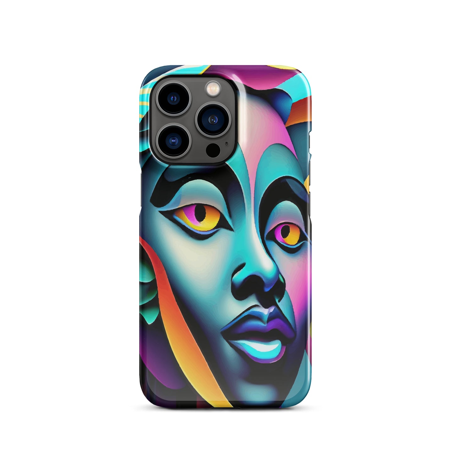 Snap case for iPhone® Kukloso Cubist Faces No 2 - Free Shipping