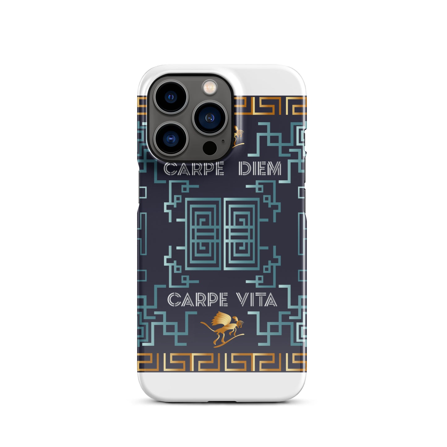 Snap case for iPhone® Kukloso Kuklos 'Carpe Diem' No 4383 - Free Shipping