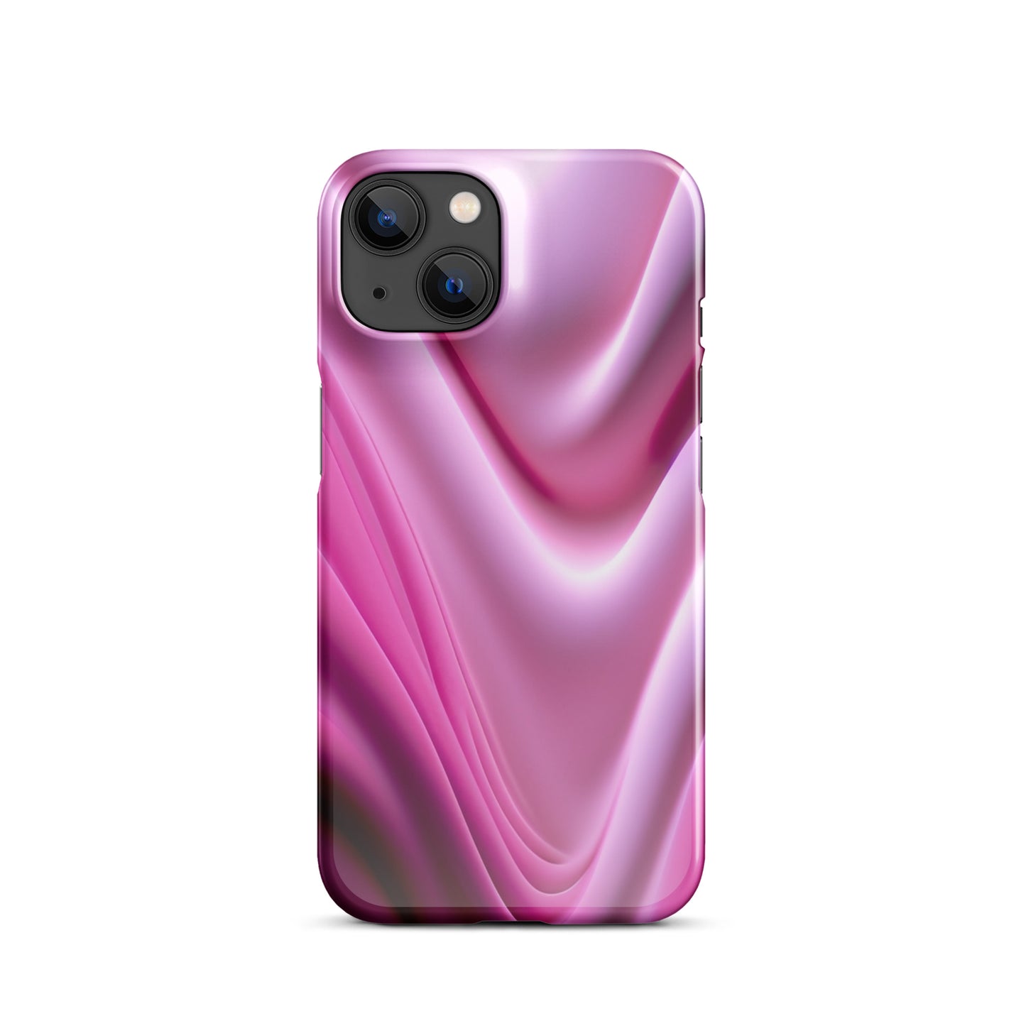 Snap case for iPhone® Kukloso Color Waves Pink No 19 - Free Shipping