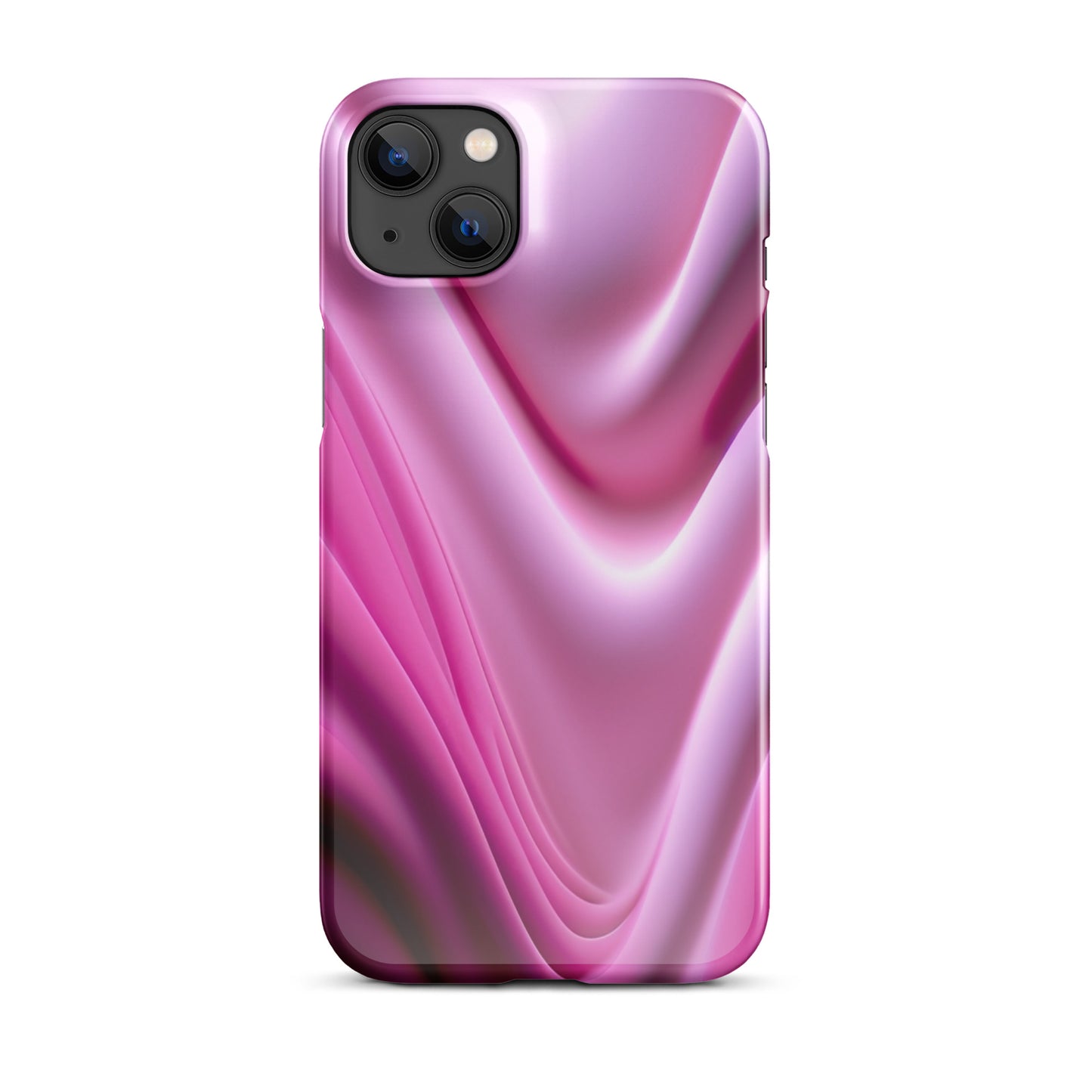 Snap case for iPhone® Kukloso Color Waves Pink No 19 - Free Shipping