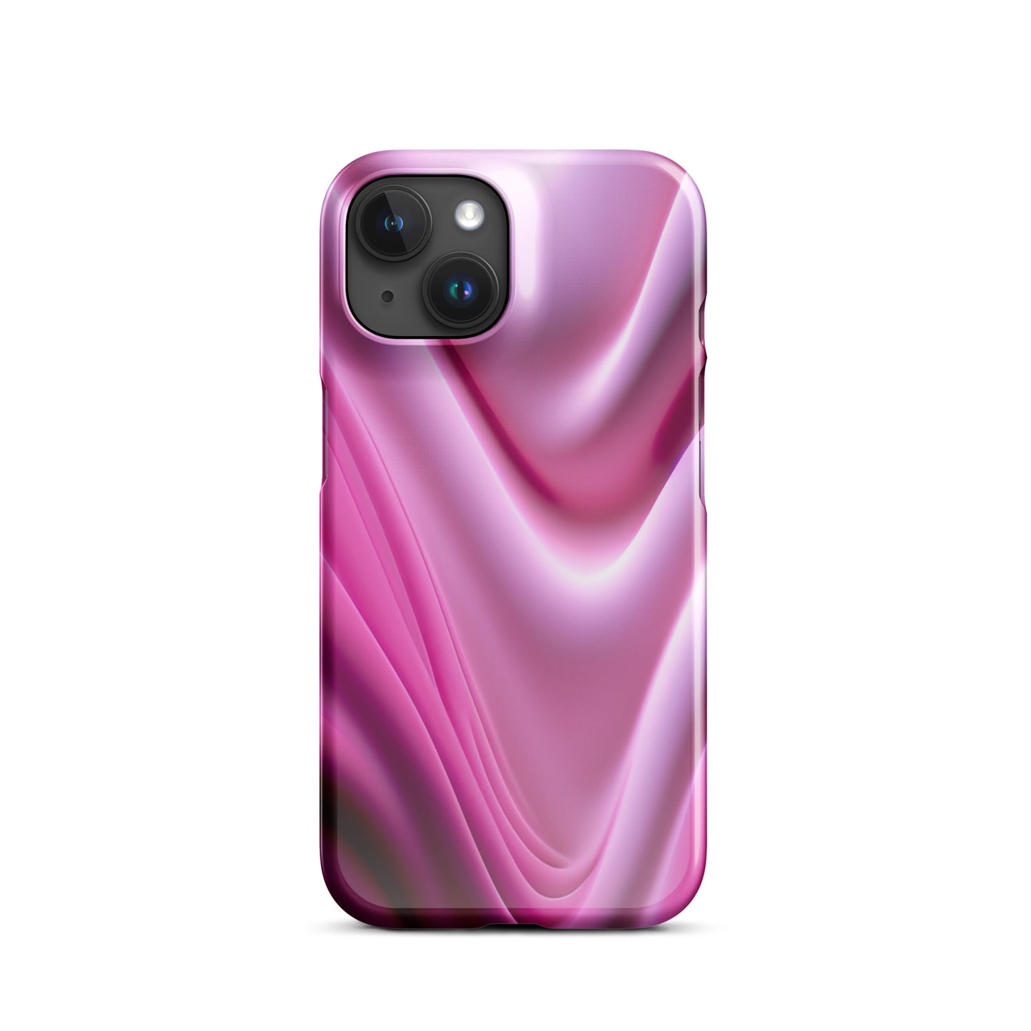 Snap case for iPhone® Kukloso Color Waves Pink No 19 - Free Shipping